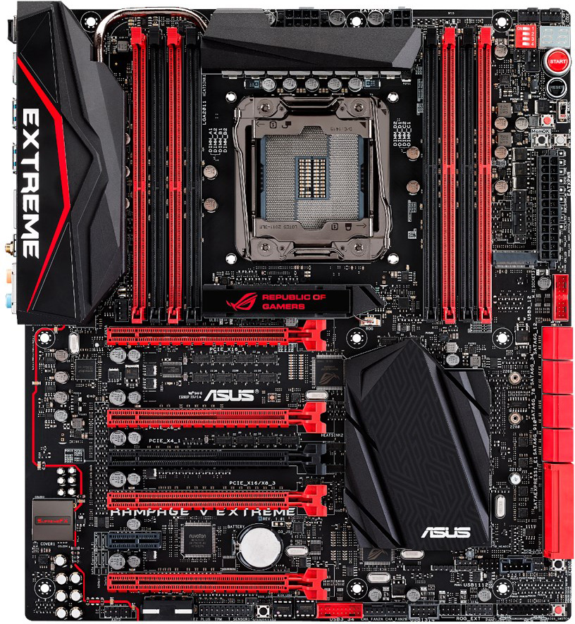 Asus ROG Rampage V Extreme/U3.1 - Motherboard Specifications On ...